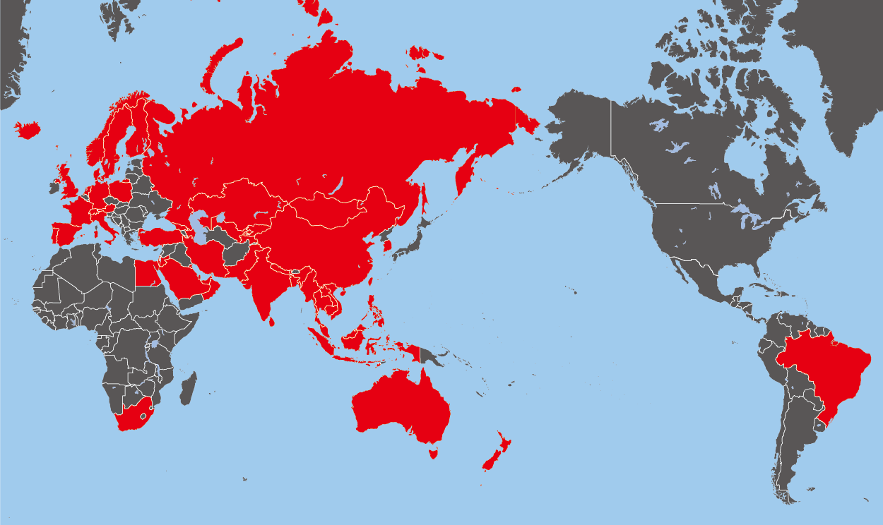 AIIBの国々