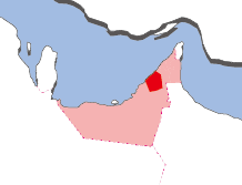ドバイの地図