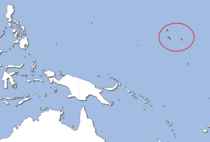 マーシャル諸島の地図