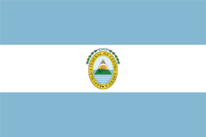 中央アメリカ連邦共和国の旗