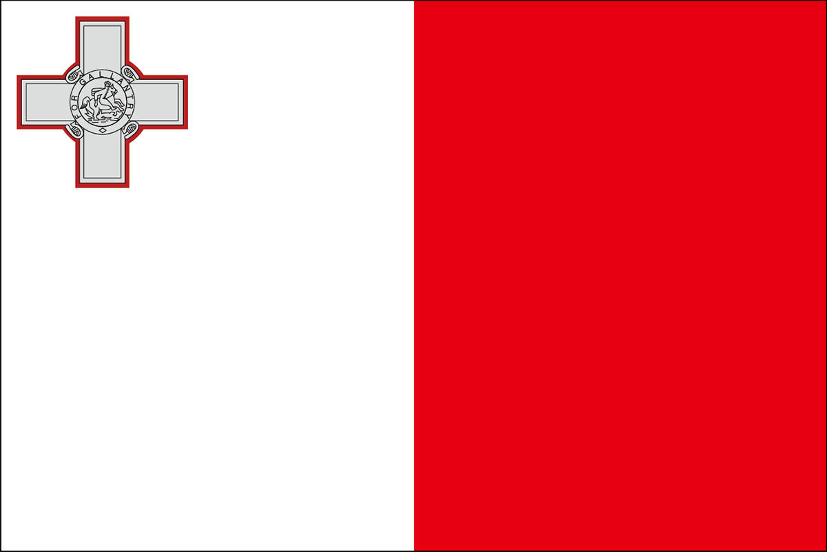 マルタの国旗 世界の国旗 世界の国旗