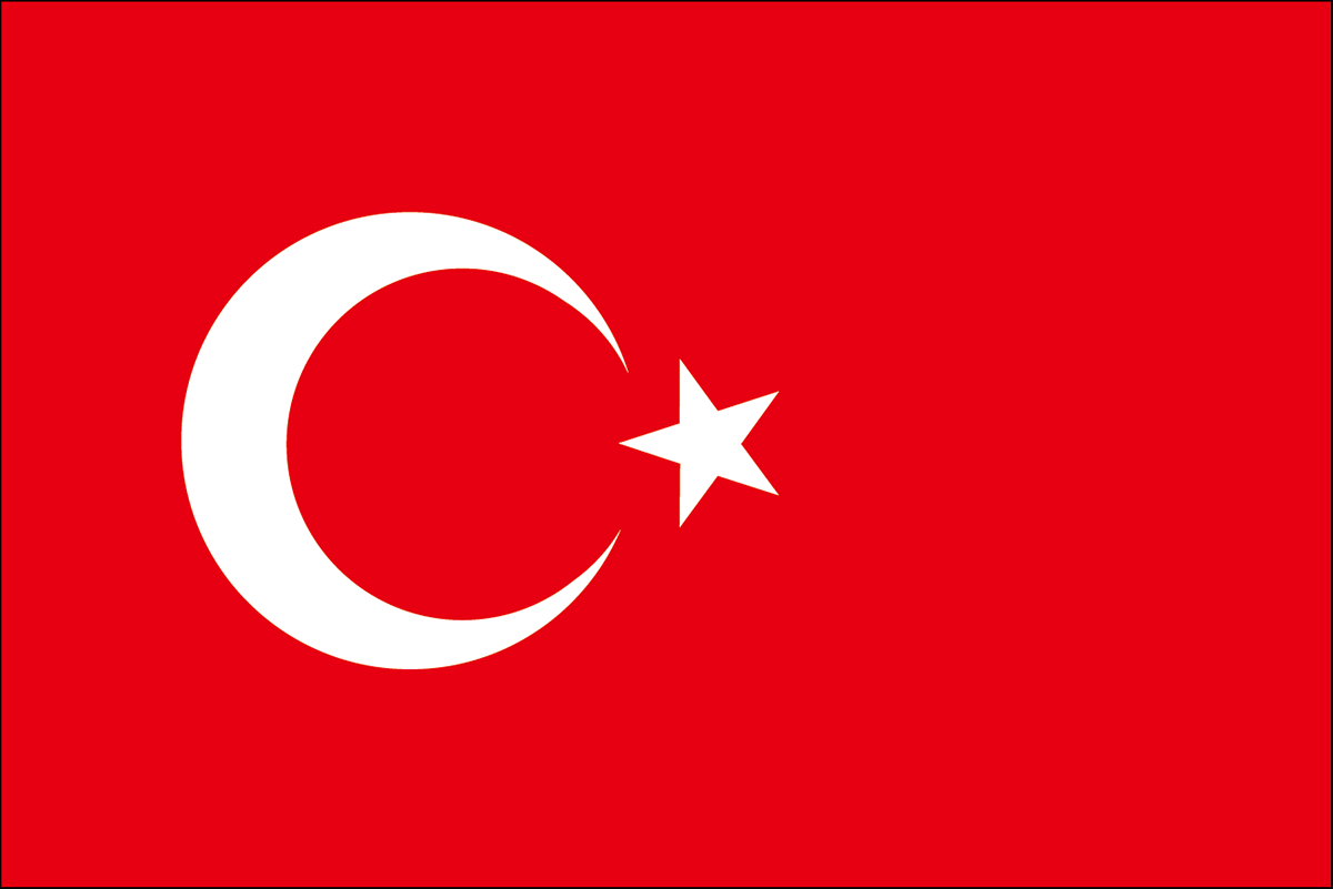 新作NEW 世界の国旗 万国旗 トルコ 120×180cm：ライフ＆ビューティ