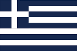ギリシャの国旗1970-1975