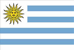 ウルグアイ国旗の変遷1836-1850