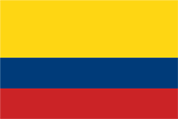 コロンビア共和国の国旗