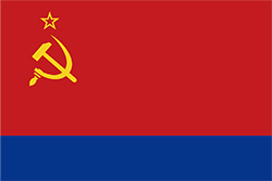 アゼルバイジャン国旗の変遷1952〜1956年