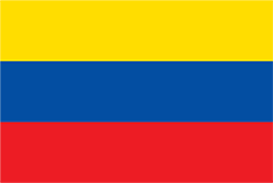 エクアドルの国旗1835〜1845