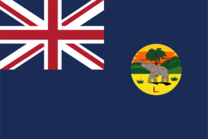 ラゴス植民地の旗（1886～1906年）