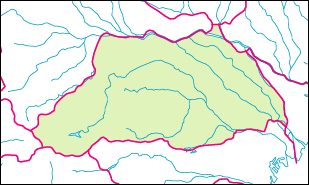 埼玉県の地図 白地図