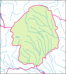 栃木県の地図 白地図