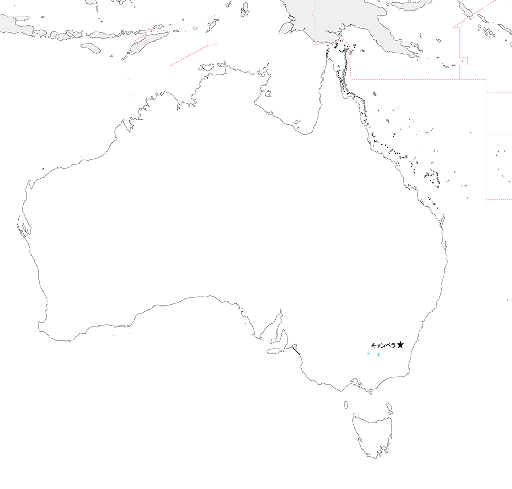 ベスト50 オーストラリア 地図 フリー スーパーイラストコレクション