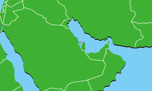 アジア地域の白地図 世界地図 2ページ目