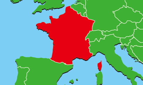 ヨーロッパ地域の白地図 世界地図 2ページ目