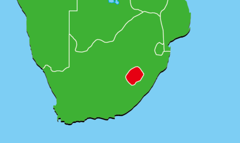 アフリカ地域の白地図 世界地図