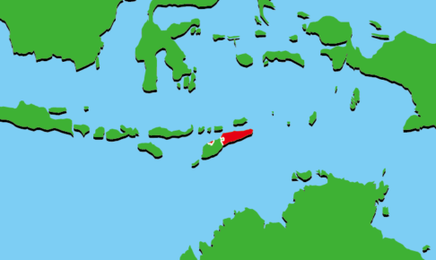 アジア地域の白地図 世界地図 2ページ目