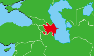アゼルバイジャン地図