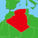 アルジェリア地図