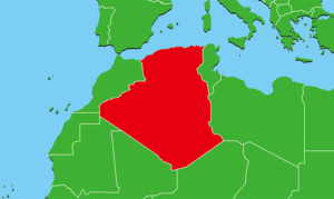 アルジェリア地図