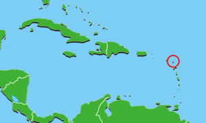 アンティグア・バーブーダ地図