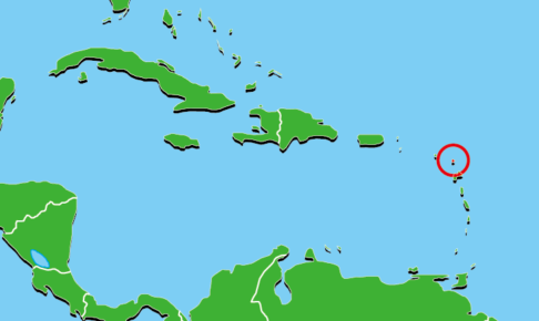 アンティグア・バーブーダ地図