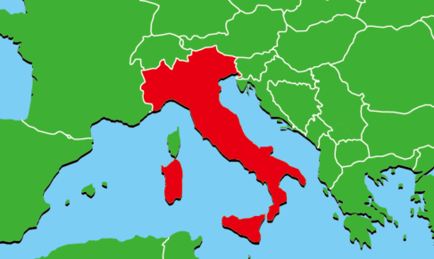イタリア地図