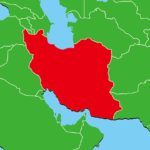 イランの地図