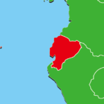 エクアドル地図