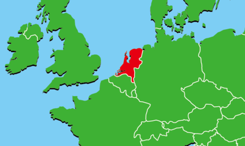 オランダ地図