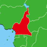 カメルーン地図