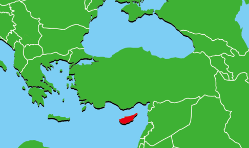 キプロスの地図