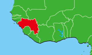 ギニア地図