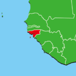ギニアビサウ地図