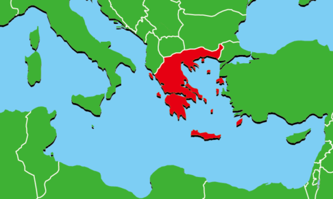 ギリシャ地図