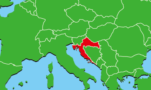 クロアチア地図