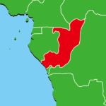 コンゴ共和国地図