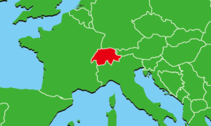 スイス地図