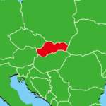 スロバキア地図