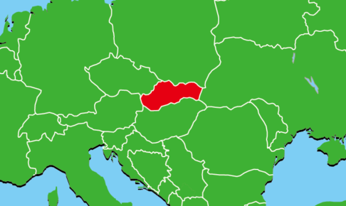 スロバキア地図