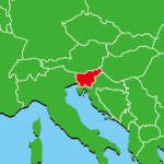 スロベニア地図