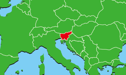 スロベニア地図