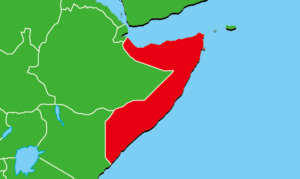 ソマリア地図