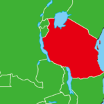 タンザニア地図