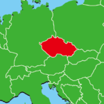 チェコ地図