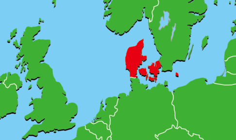 デンマーク地図