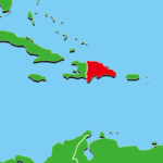 ドミニカ共和国地図