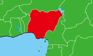 ナイジェリア地図