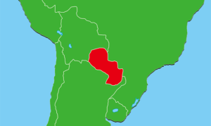 パラグアイ地図