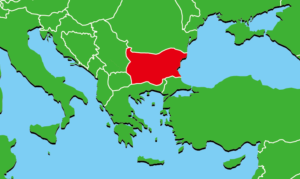 ブルガリア地図