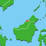 ブルネイの地図