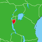 ブルンジ地図